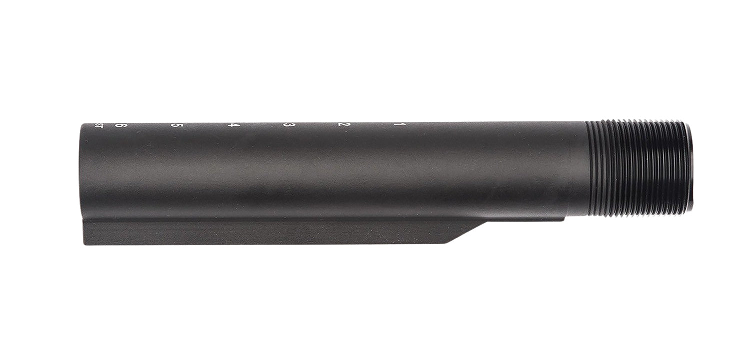 Spikes Tactical 6-Position Buffer Tube SLA500R Mil-Spec Black Anodized Aluminum AR