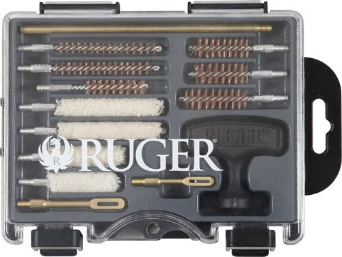 Allen Ruger Handgun Cleaning Kit 15-Piece Set in Molded Tool Box