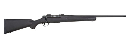 Mossberg 27892 Patriot Full Size 30-06 Springfield 5+1 22" Matte Blued Fluted Barrel, Drilled & Tapped Matte Blued Stainless Steel Receiver, Black Fixed Synthetic Stock, Right Hand