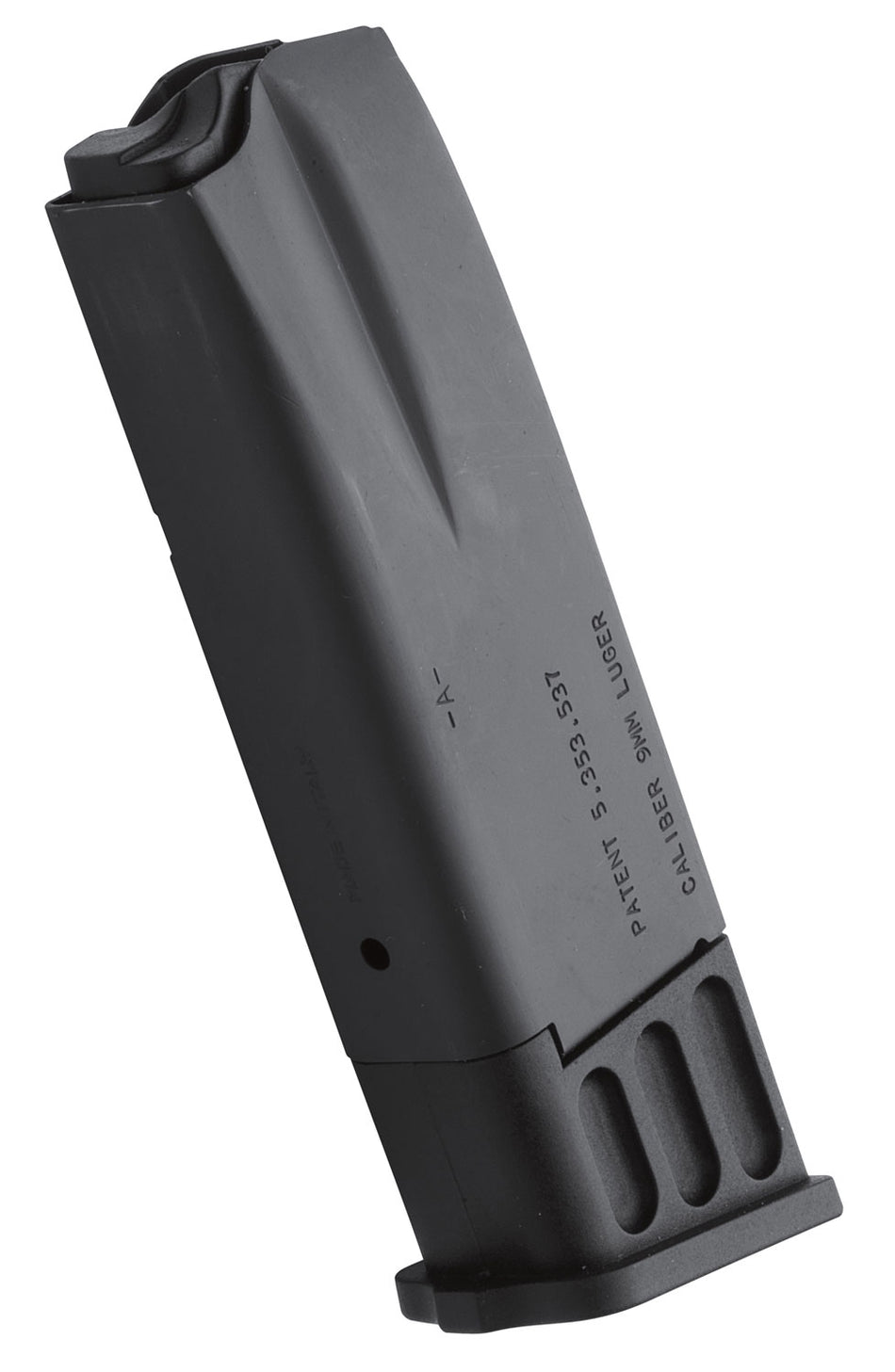 Browning Hi-Power 9mm Luger 10rd Double Stack Black Steel Pistol Magazine