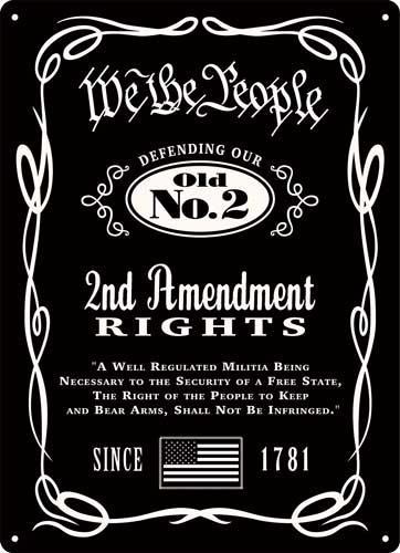 Rivers Edge 12x17 Novelty We the People Whiskey Wall Sign