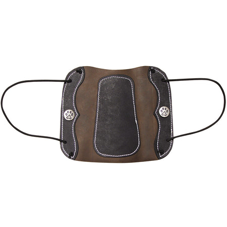 Vista Traditional Archery Arm Guard Deluxe Leather 7 in.