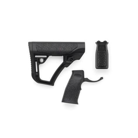 Daniel Defense M-LOK Vertical Foregrip Buttstock and Pistol Grip Combo Black