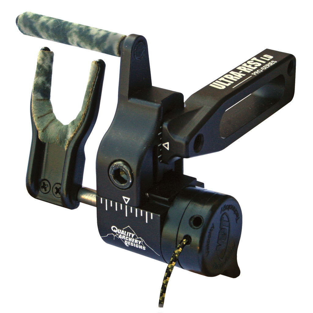 QAD UltraRest LD Drop Away Arrow Rest Left Hand Black Noise Reducing