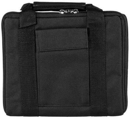 Bulldog Hard Sided Double Pistol Storage Case 11x9 Lock Zip 5-Pack