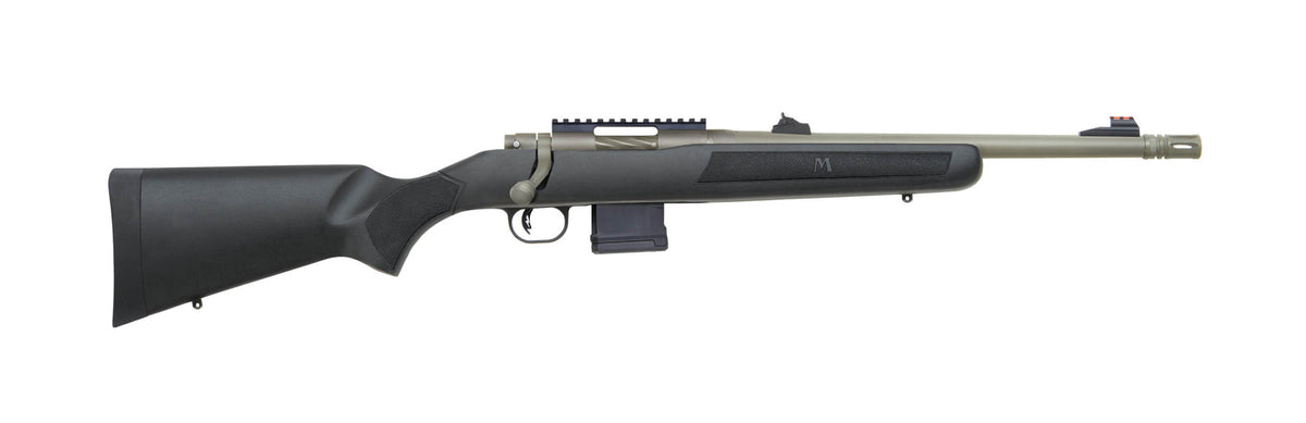 Mossberg 28208 MVP 5.56 NATO 10+1 16.25" Tungsten Gray Cerakote Threaded Barrel Tungsten Gray Cerakote Steel Receiver, Black Synthetic Stock