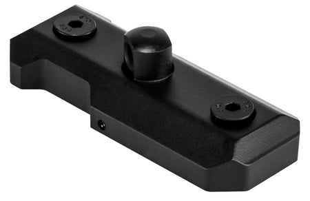 NcStar VMKMBA KeyMod Low Profile Sling Swivel Stud Bipod Adapter Hardcoat Anodized Black Aluminum