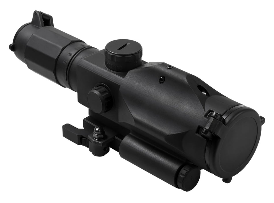 NcStar SRT Gen 3 Hardcoat Anodized Black 3-9x40mm P4 Sniper Illuminated Reticle Integrated Green Laser Riflescope