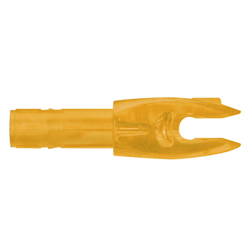 Easton 5mm X Indexable Press Fit Nocks Yellow 12-Pack