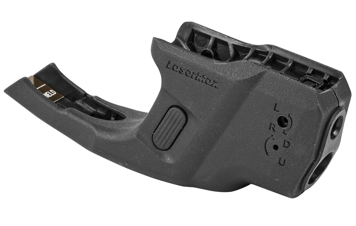 LaserMax CFSHIELDCR Red Laser and Light with GripSense for Smith & Wesson Shield Black