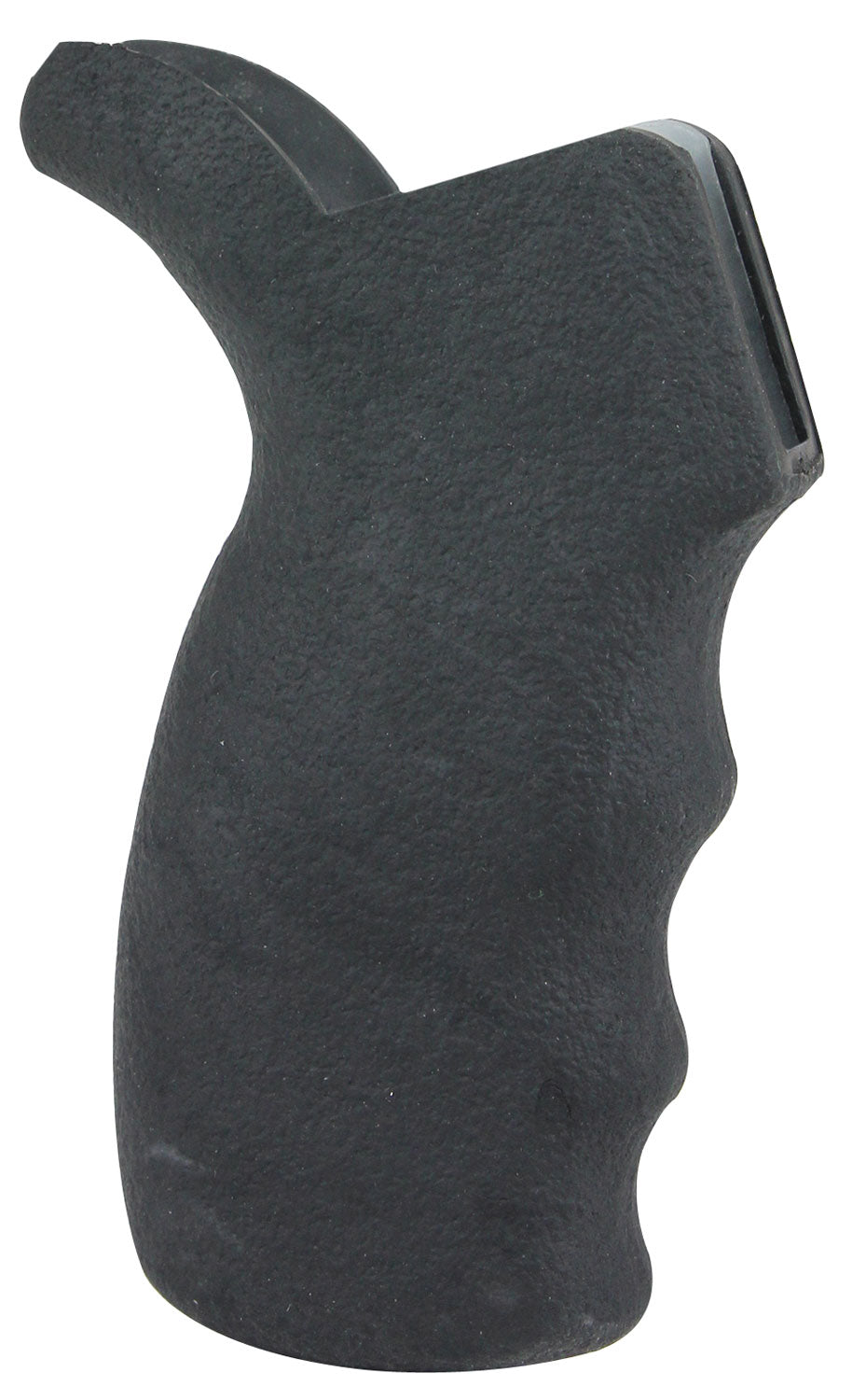 Pachmayr 02466 AR-15 Ergonomic Rear Grip Synthetic Rubber Non-Slip Finger Grooves Black
