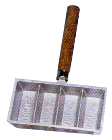 Lyman Cast Lead Ingot Mould with 30-Degree Draft
