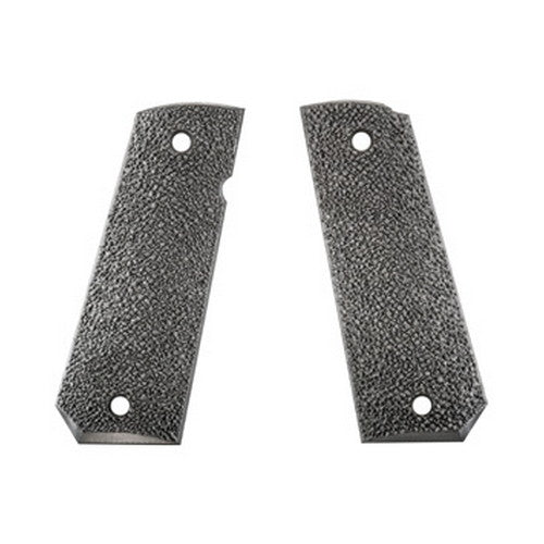 Ergo XT Black Hard Rubber Aggressive Textured Tapered Grip for 1911