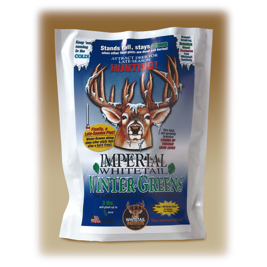 Whitetail Institute Wintergreens Cool Season Food Plot Seed 12 Pound