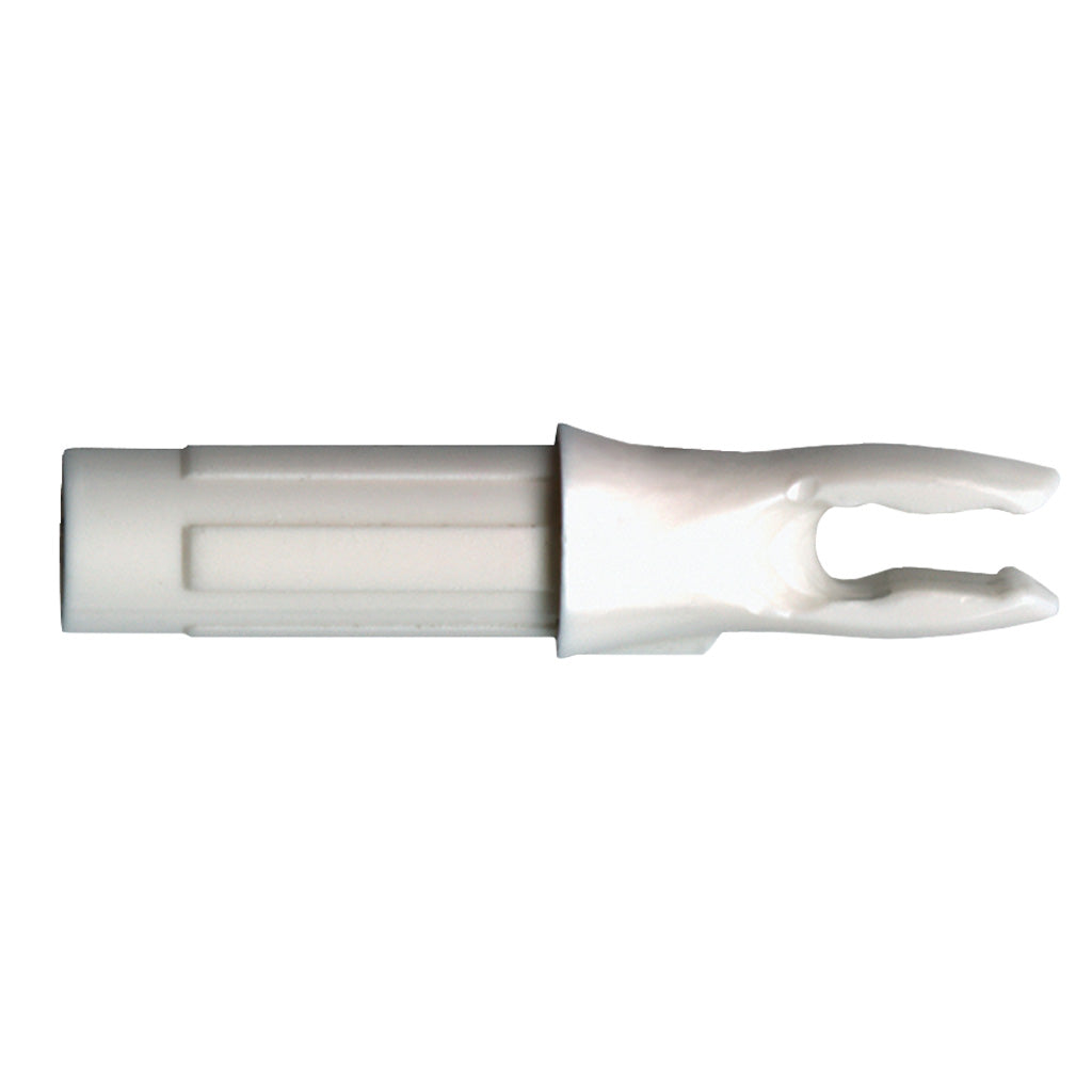 Bohning Blazer White DoubleLock D-Loop Nocks 12-Pack