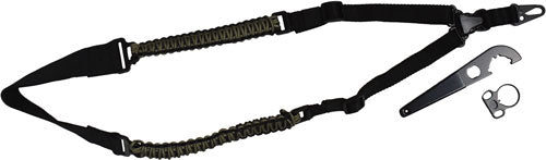TOC Single-Point Paracord Tactical Sling with Adapter/Wrench Kit