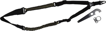 TOC Single-Point Paracord Tactical Sling with Adapter/Wrench Kit