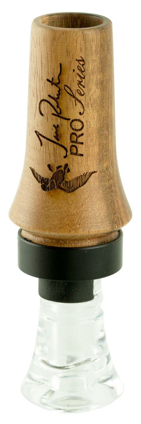 Duck Commander Jase Pro Series Natural Tigerwood Open Duck Call Double Reed Mallard Hen