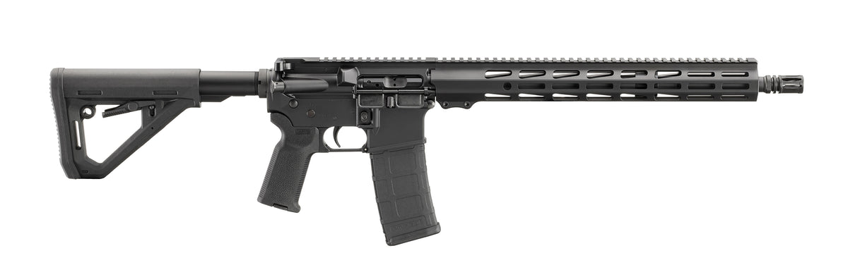 Ruger 28600 Harrier 5.56 NATO 30+1 16.10" Black Nitride Threaded Barrel, Black Hardcoat Anodize Aluminum Receiver w/Picatinny Rail, M-LOK Handguard, Black Magpul DT Carbine Collapsible Polymer Buttst