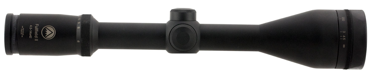 Burris 200161 Fullfield II 3-9x 40mm Plex SFP Reticle Black Matte Scope 1" Tube