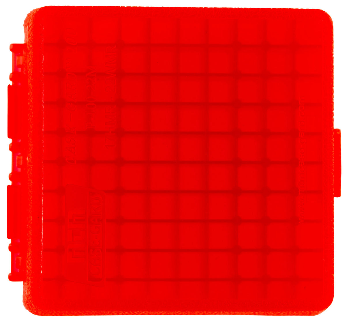 MTM Case-Gard P10022M29 Case-Gard P-100 100 Round Ammo Box Red 22 Mag/17 HMR