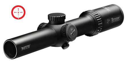 Burris MTAC 1-4x24mm 30mm Tube Black Matte Illuminated Ballistic CQ SFP Rifle Scope
