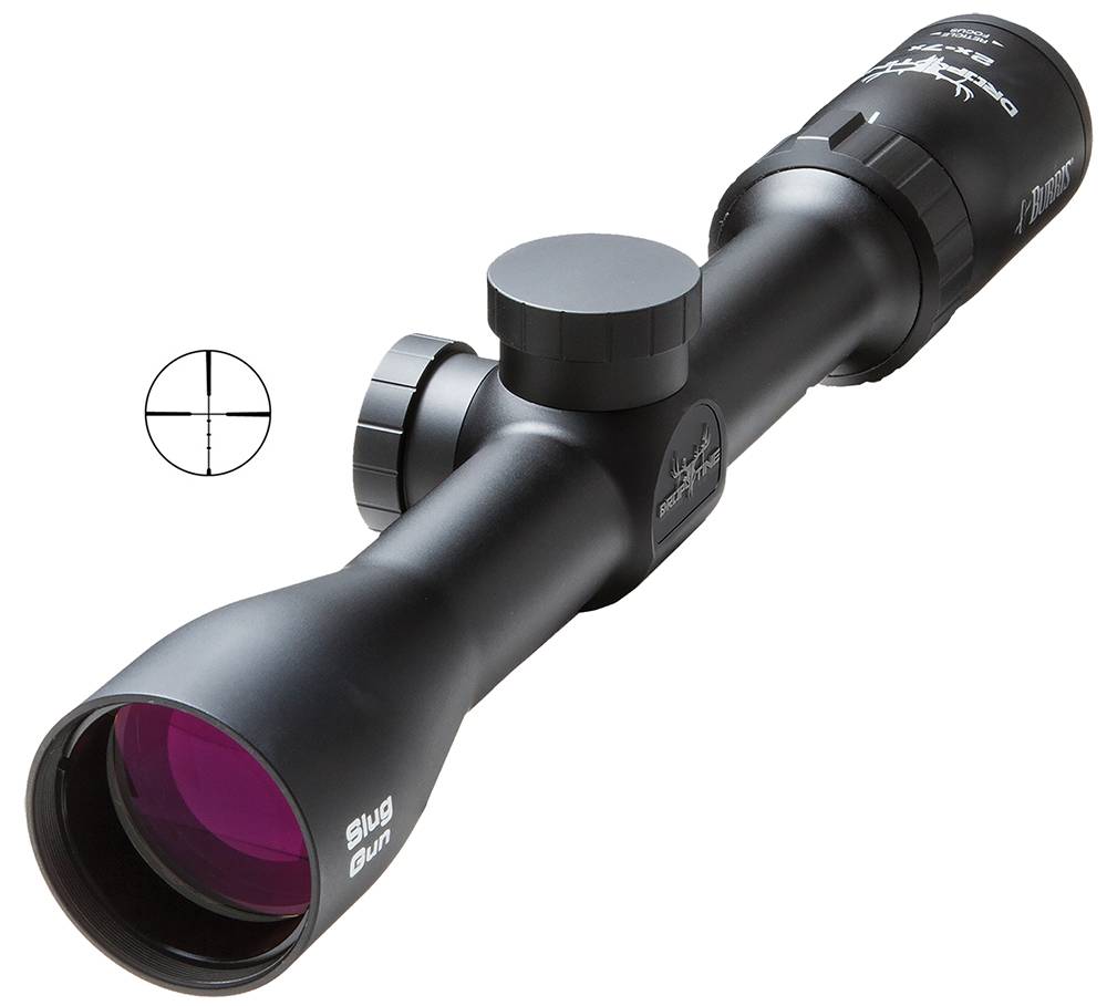 Burris 200016 Droptine 2-7x 35mm Ballistic Plex Slug SFP Rifle Scope Black Matte