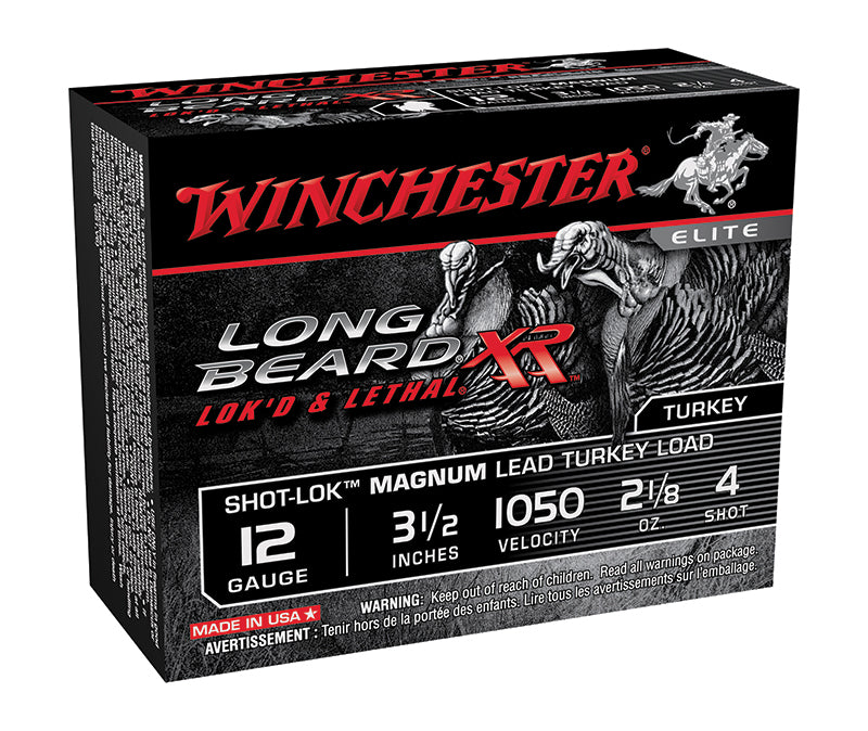 Winchester  Shotgun Ammo 12 Gauge 3.5 in 2-1/8 oz #4