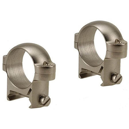 Burris Low 1-Inch Nickel Zee Scope Rings