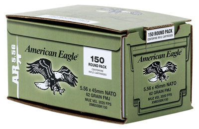 Federal AE Tactical 5.56x45 Green Tip 62 Grain 600-Round Bulk Case