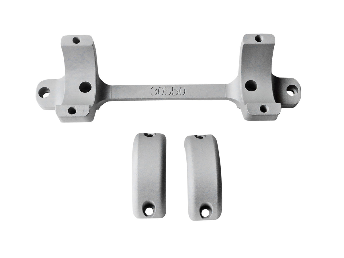 DNZ 30550S Game Reaper 30mm Tikka Scope Mount and Ring Combo in Silver