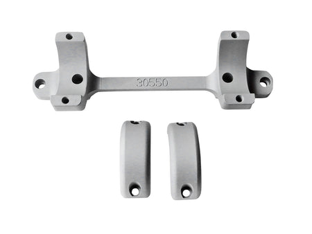 DNZ 30550S Game Reaper 30mm Tikka Scope Mount and Ring Combo in Silver