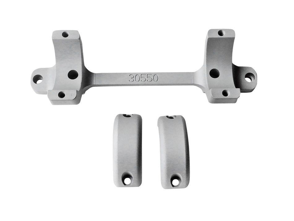 DNZ 30550S Game Reaper 30mm Tikka Scope Mount and Ring Combo in Silver