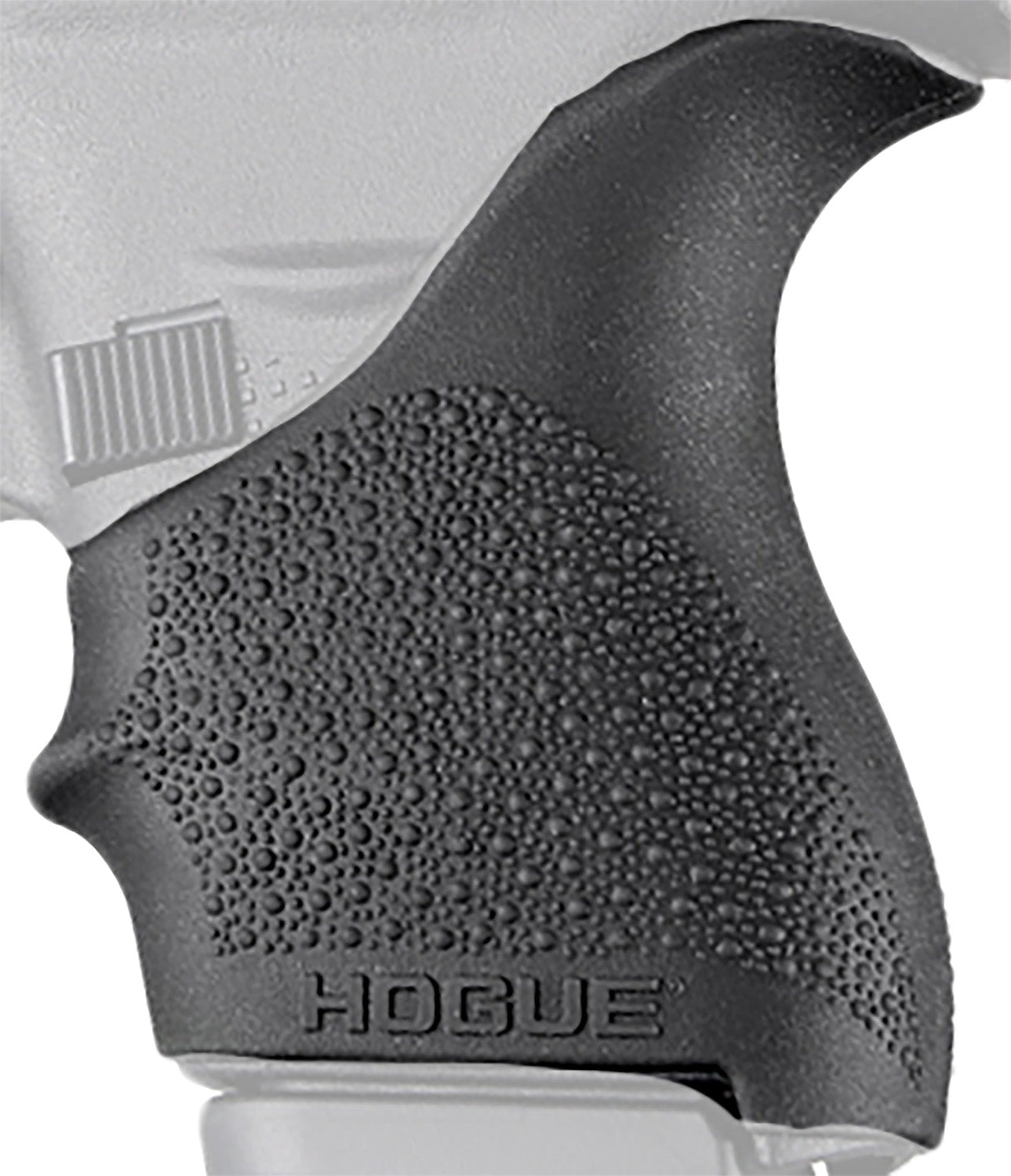 Hogue 18200 Black Rubber Beavertail HandAll Grip Sleeve Glock 42 43