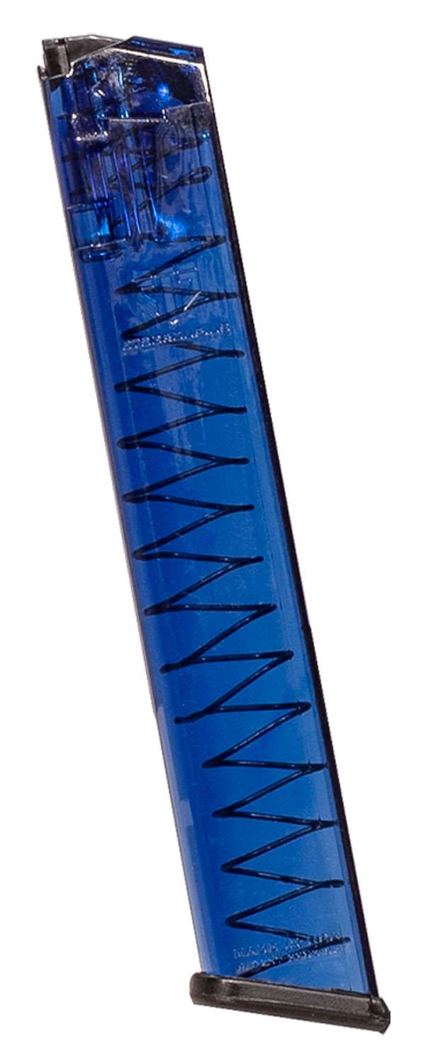 ETS 31rd Blue Polymer Magazine 9mm Luger for Glock 17 19 26 34