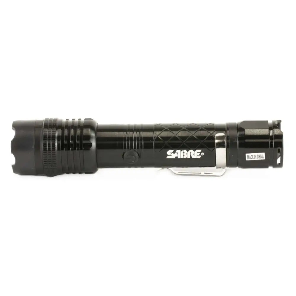 Sabre Personal Stun Gun Featuring Flashlight and Holster