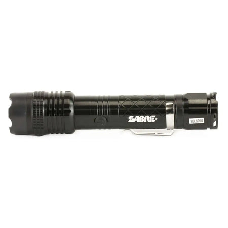 Sabre Personal Stun Gun Featuring Flashlight and Holster