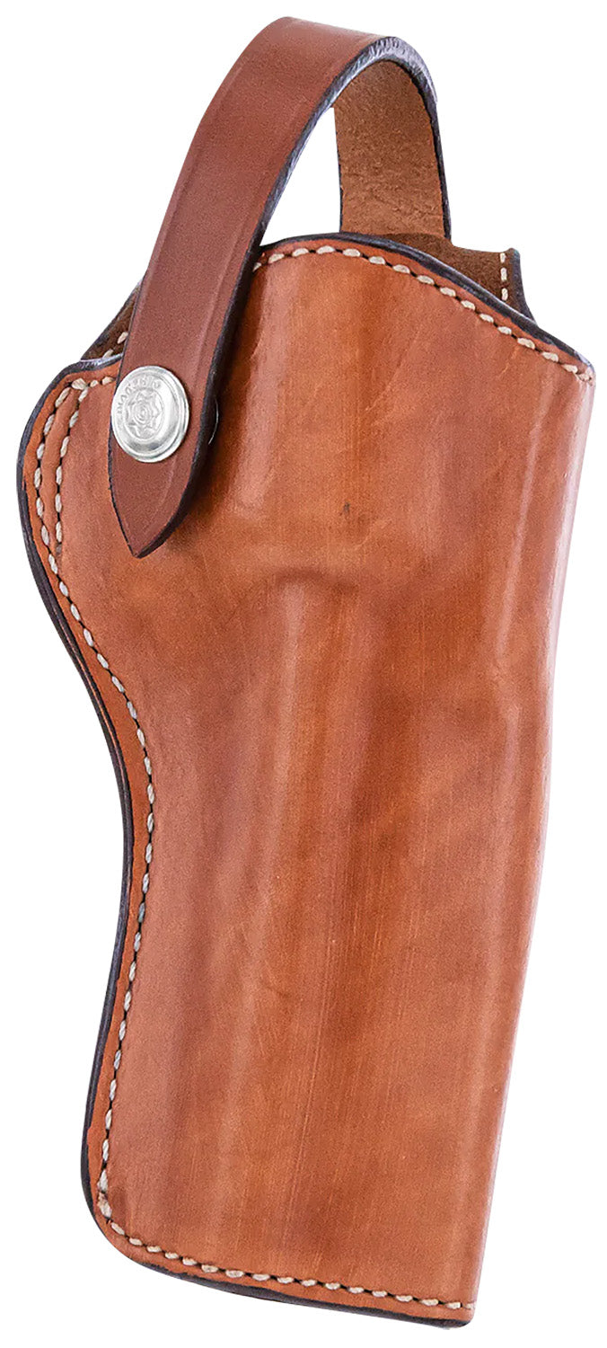 Bianchi Lawman 1L Western OWB Holster Size 01 Tan Leather Fits Colt New Frontier/Peacemaker 6.5in