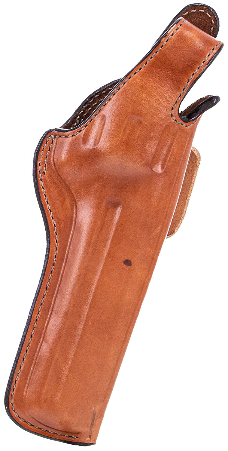 Bianchi 10301 5BHL OWB Thumbsnap Holster Size 01 Tan Leather Belt Loop Right Hand Charter Arms Undercover 2"