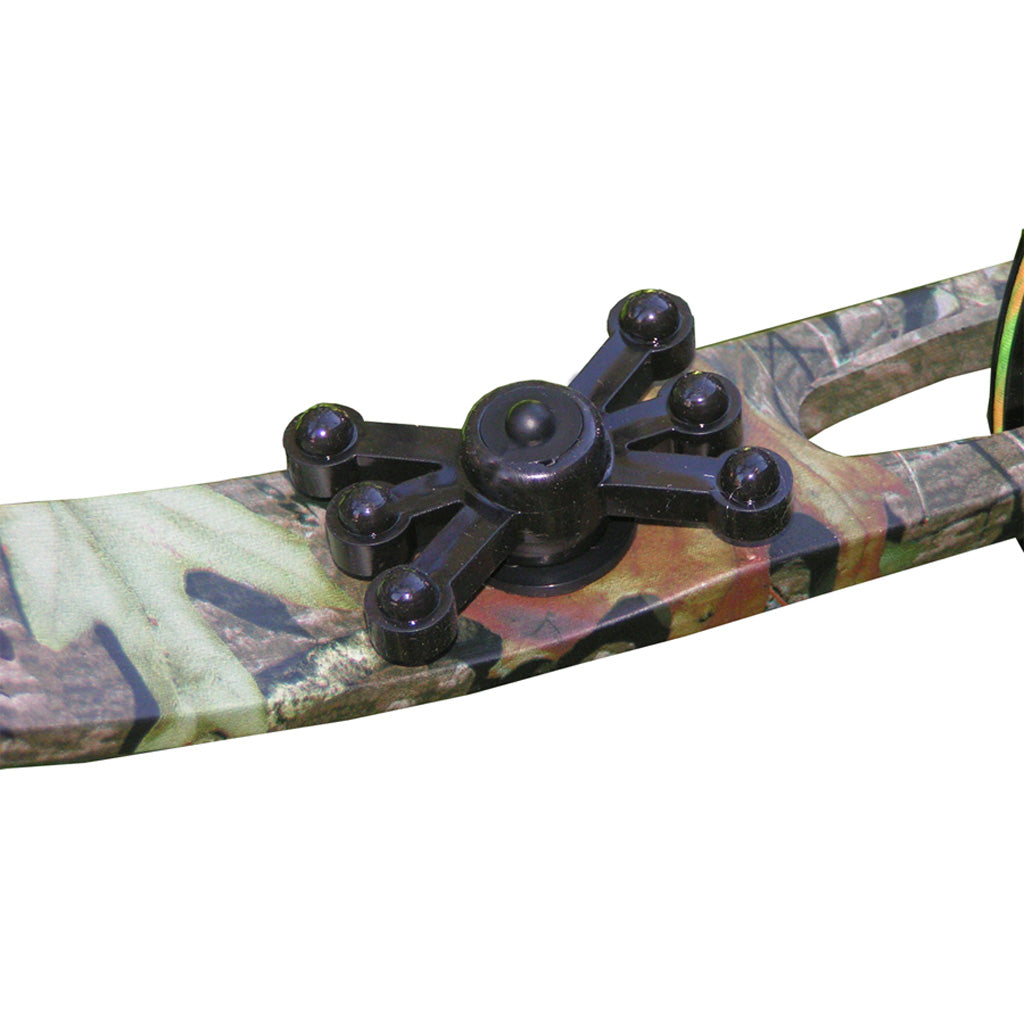 BowJax MonsterJax Compound Bow Solid Limb Dampeners Black 2 pk.