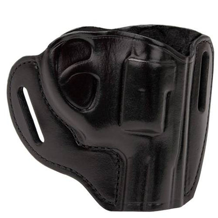 Bianchi Remedy Leather Black Holster for Ruger LCR 38