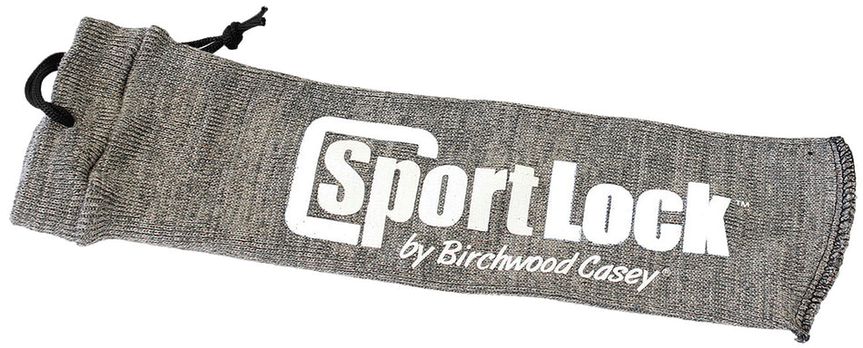 Birchwood Casey 06950 SportLock Silicone 15" Gun Sleeve Gray Cotton Safe & Range Protection