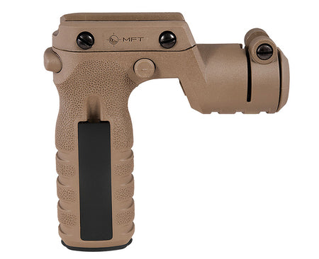 Mission First Tactical Vertical Grip with Torch Mount, React Series - SDE