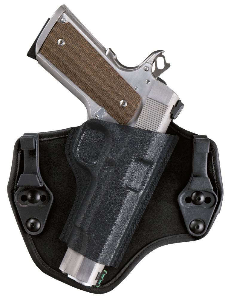 Bianchi Suppression Glock 17 IWB Holster Leather and Thermoplastic Black