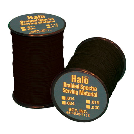 BCY Halo .014 Black Braided Spectra Bow Serving 120 yds.