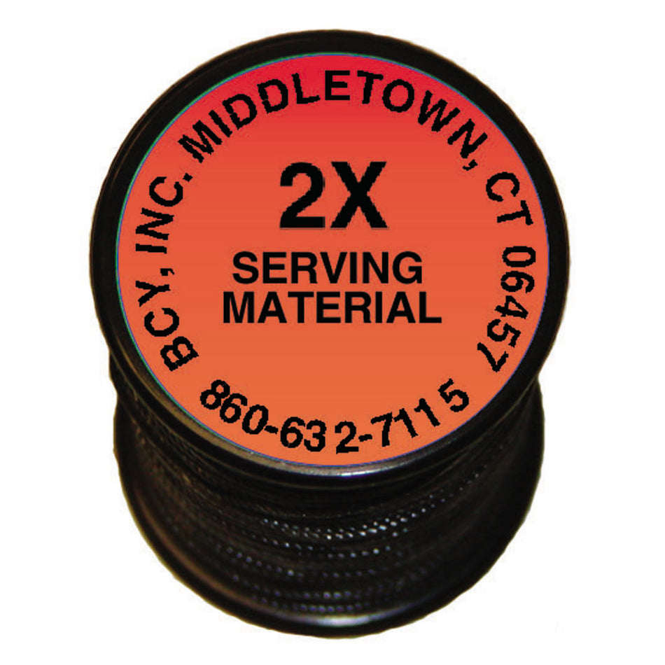 BCY 2X Black Dyneema Bow End Serving 150 yds.