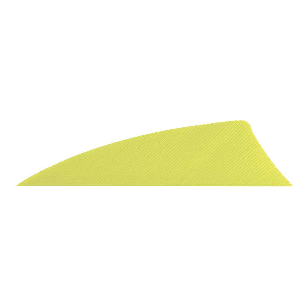 Gateway Rayzr 2" Neon Yellow RW Fletching Feathers 50 pk.