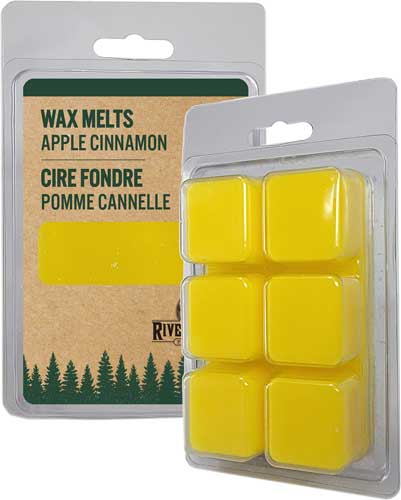 Rivers Edge Apple Cinnamon Scented 2.5oz Wax Melt for Warmer