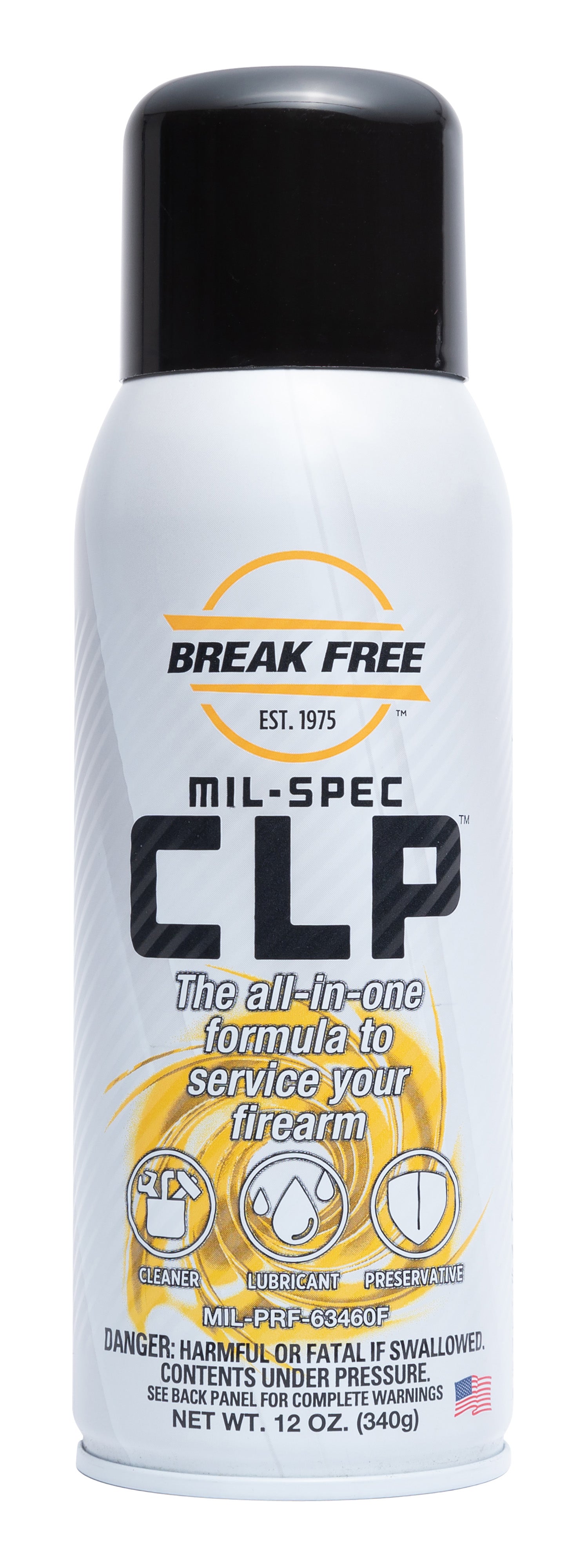 Break Free CLP121 12 oz Gun Cleaner Lubricant Protectant