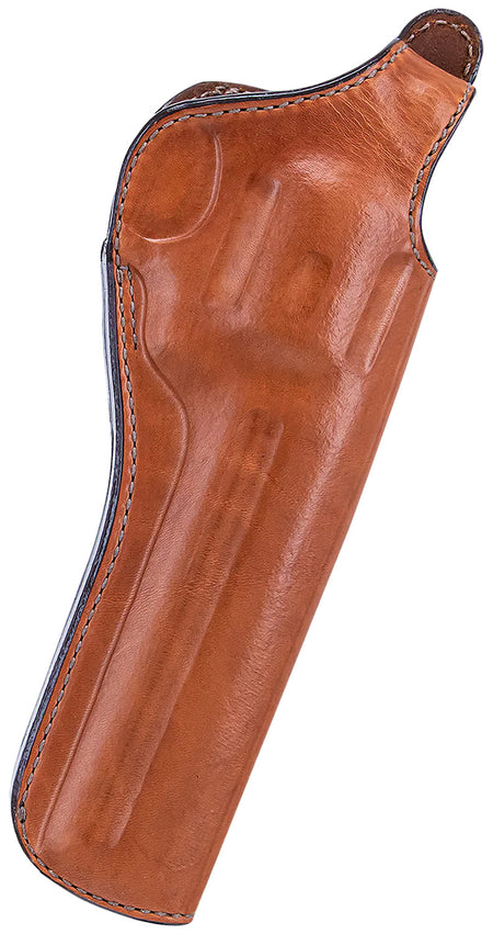 Bianchi Cyclone 12688 OWB Tan Leather Holster - 8.3" Colt Anaconda/S&W 27,29 Open Bottom Right Hand